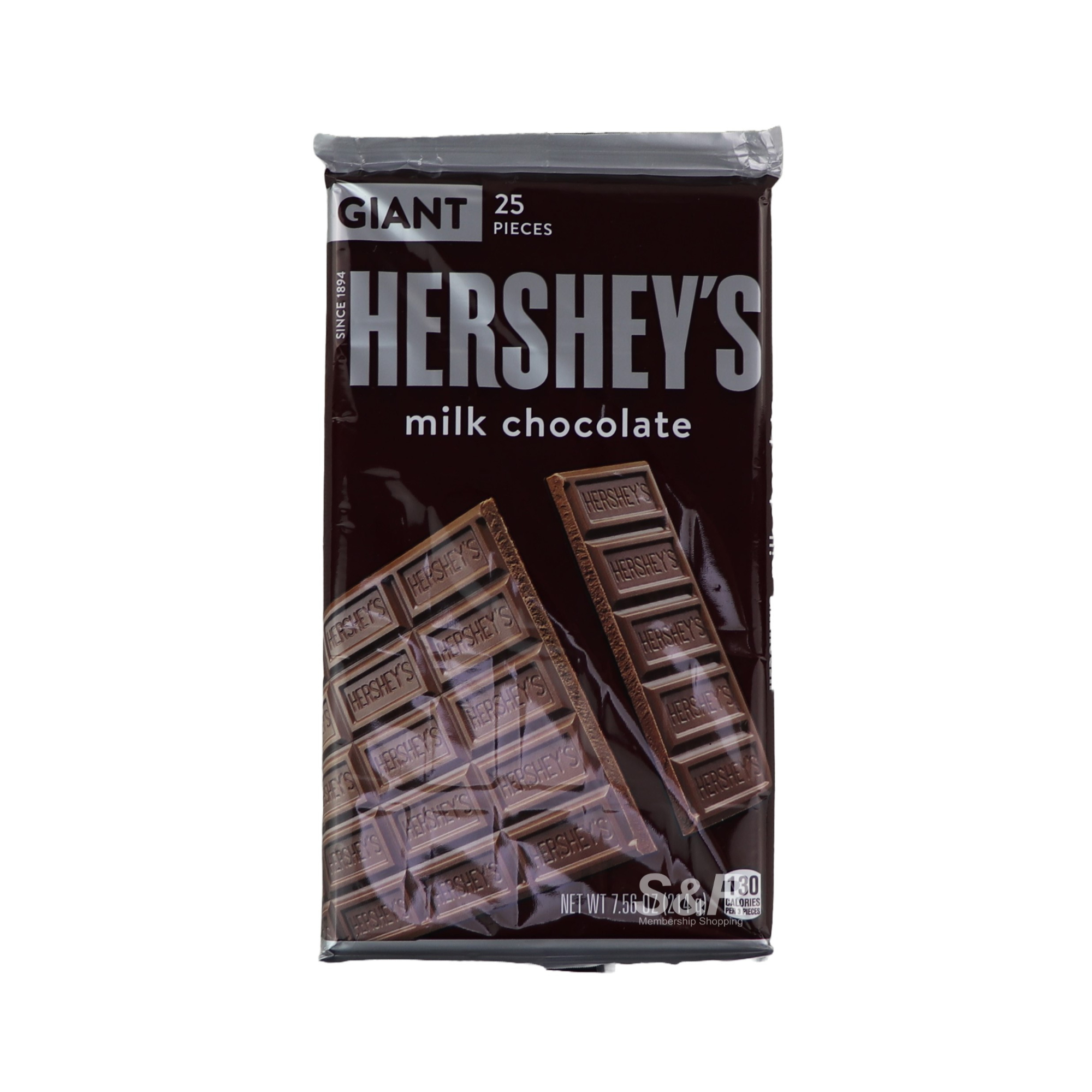Hershey's Giant Milk Chocolate Bar 214g Hershey's Giant Milk Chocolate Bar 214g